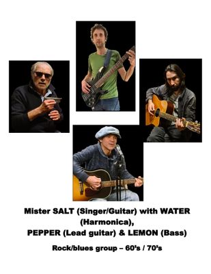 Concert de Salt, Water, Lemon and pepper