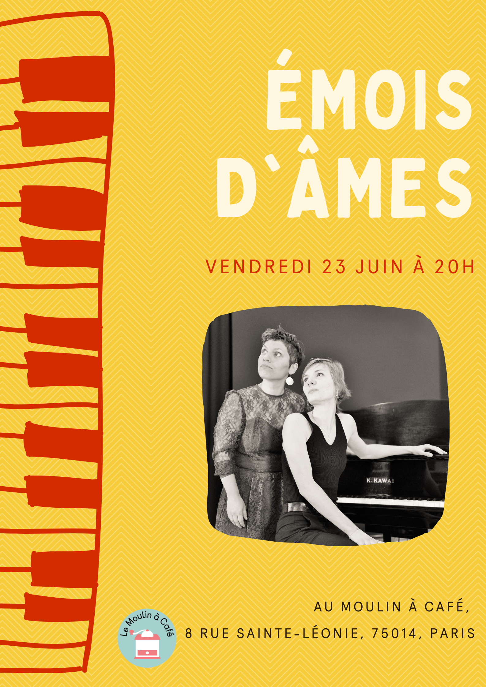Concert : Duo émois d'âmes