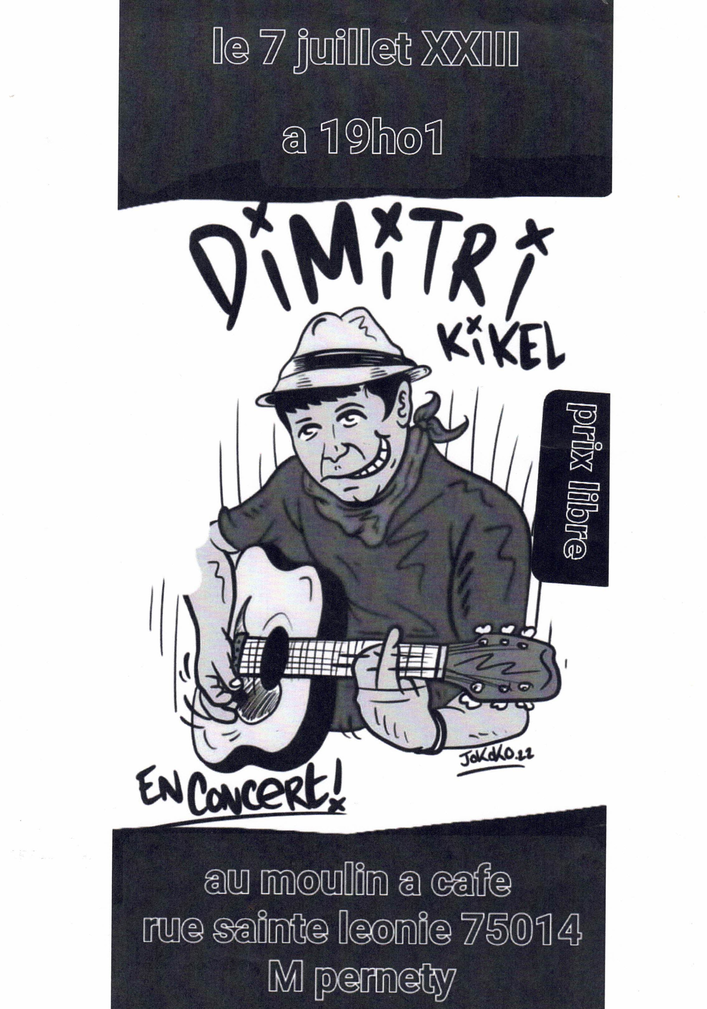 Concert : Dimitri kikel