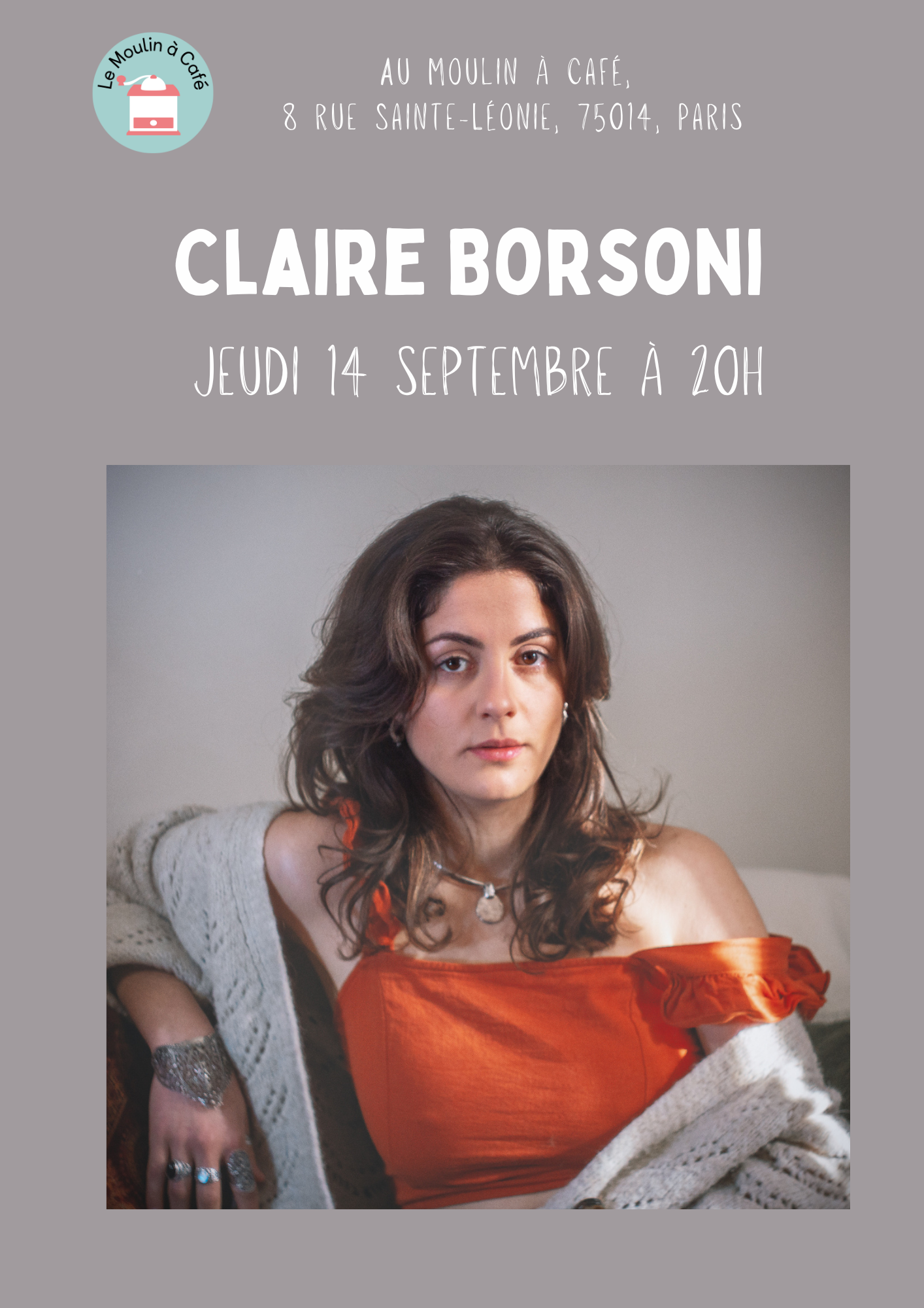 Concert : Claire Borsoni