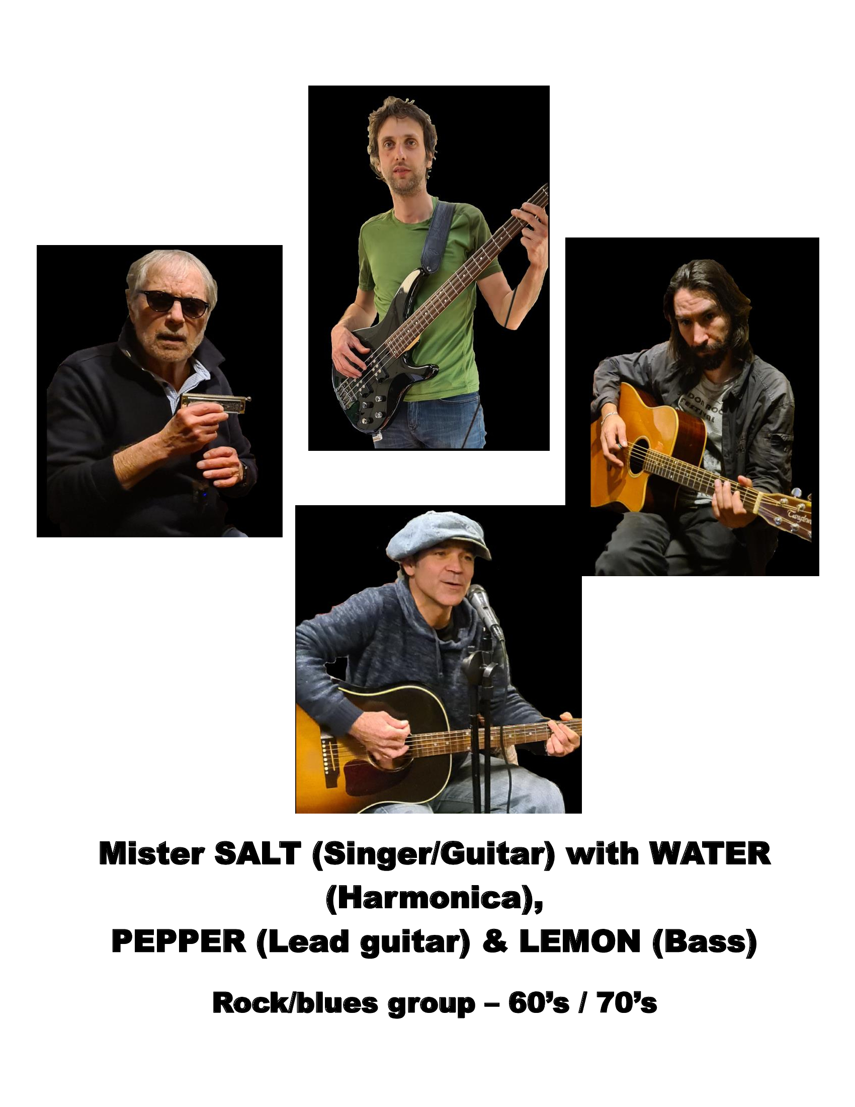 Concert : Salt, Water, Lemon and Pepper