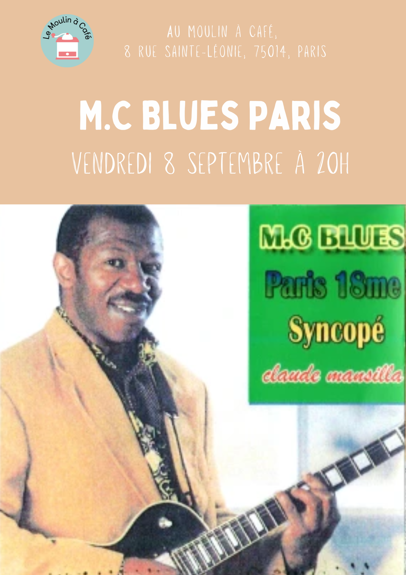 Concert : M.C Blues Paris